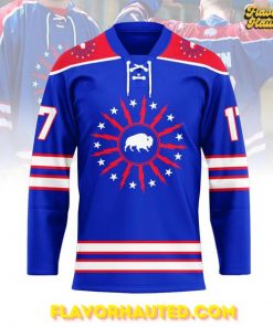 Josh Allen Buffalo Bills Heritage Special Edition Hockey Jersey