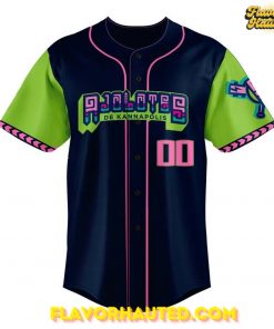 Kannapolis Qolotes Custom Special Neon Pop Baseball Jersey
