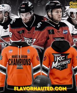 Kansas City Mavericks Mountain Division Champions 2025 Special Hoodie