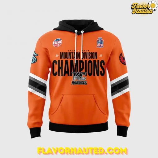 Kansas City Mavericks Mountain Division Champions 2025 Special Hoodie