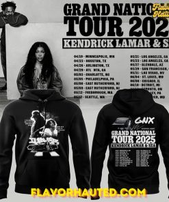 Kendrick Lamar x SZA Grand National Tour 2025 Hoodie