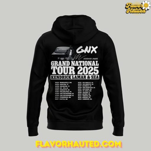 Kendrick Lamar x SZA Grand National Tour 2025 Hoodie