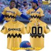 Knoxville Smokies 2025 Peanuts Night Special Baseball Jersey