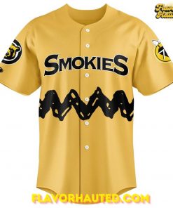 Knoxville Smokies 2025 Peanuts Night Special Baseball Jersey