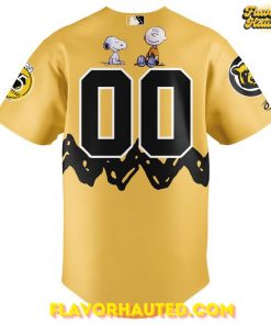 Knoxville Smokies 2025 Peanuts Night Special Baseball Jersey 3