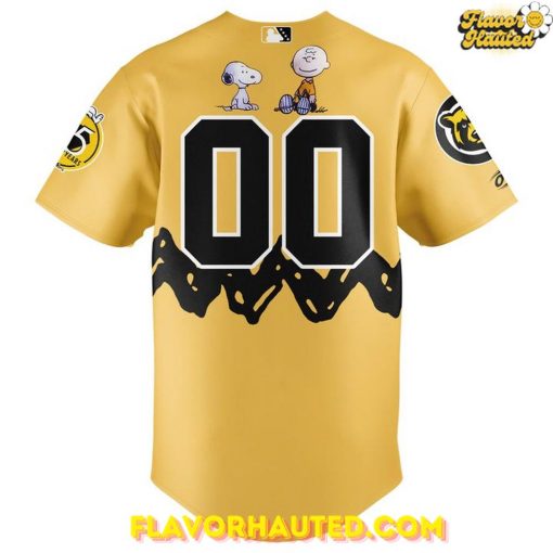 Knoxville Smokies 2025 Peanuts Night Special Baseball Jersey