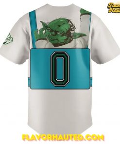 Lehigh Valley IronPigs x Star Wars Yoda Special Baseball Jersey 3