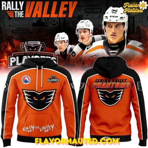 Lehigh Valley Phantoms 2025 Rally The Valley Limited Hoodie