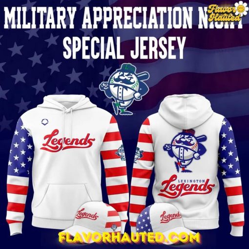 Lexington Legends x Military Appreciation Night 2025 Special Hoodie