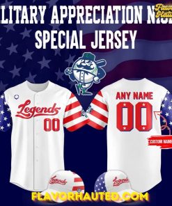 Lexington Legends x Military Appreciation Night 2025 Special Jersey