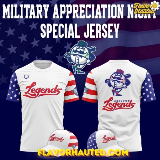 Lexington Legends x Military Appreciation Night 2025 Special T-Shirt