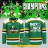 London Knights OHL Back-to-Back Champions 2024–2025 Green Hockey Jersey