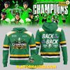 London Knights OHL Back-to-Back Champions 2024-2025 Green Hoodie