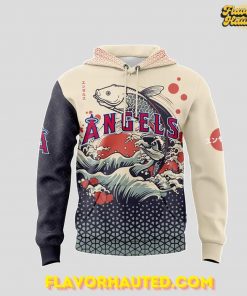 Los Angeles Angels Japanese Heritage Night Koi Wave Hoodie