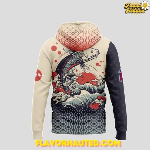 Los Angeles Angels Japanese Heritage Night Koi Wave Hoodie