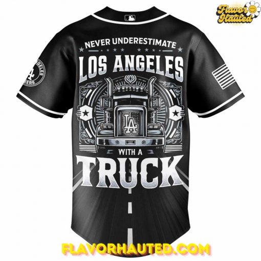 Los Angeles Dodgers 2025 Truck Driver Appreciation Week Limited Edition Jersey