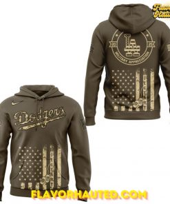 Los Angeles Dodgers Baseball Military Appreciation Day Special Hoodie