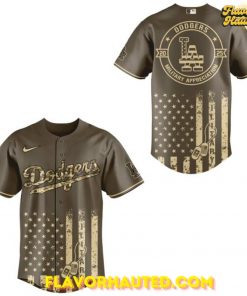 Los Angeles Dodgers Baseball Military Appreciation Day Special Jersey