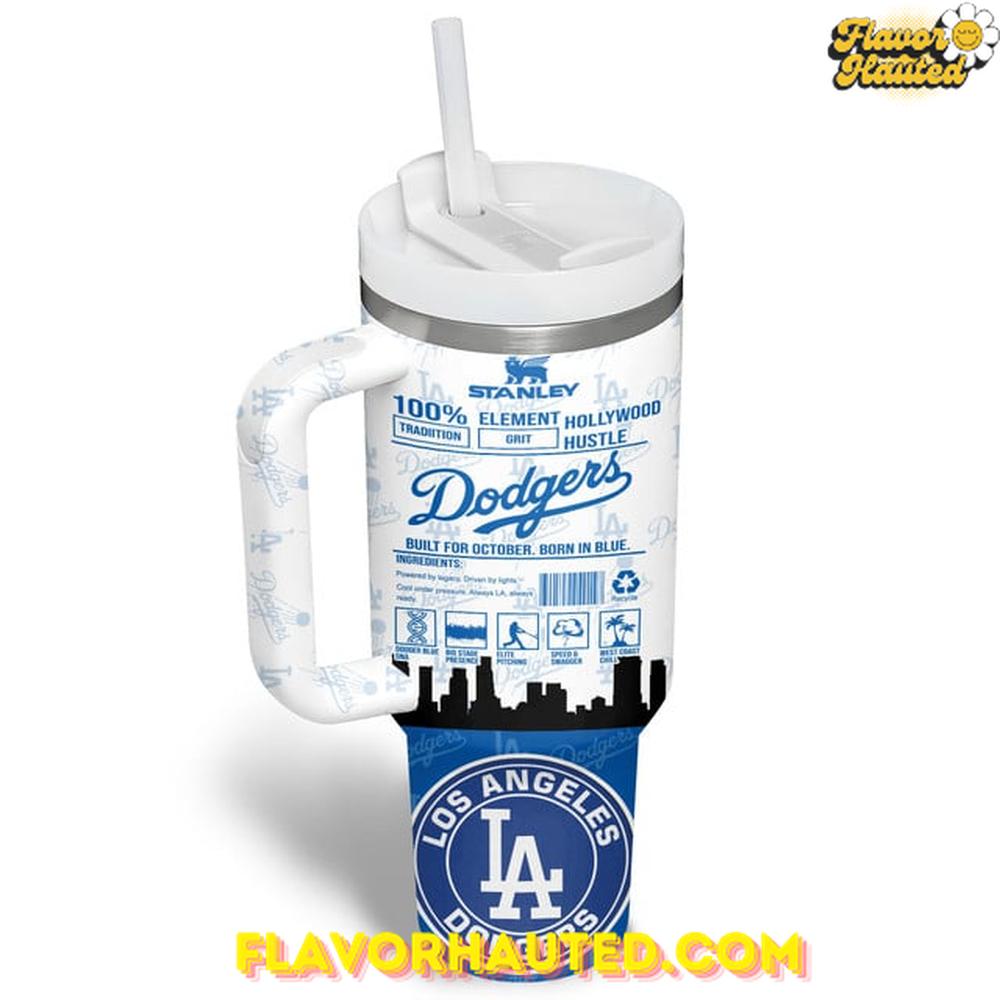 Los Angeles Dodgers Built for October Limited Edition Stanley Tumbler 40oz Los Angeles Dodgers Built for October Limited Edition Stanley Tumbler 40oz
