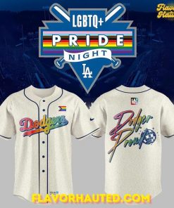 Los Angeles Dodgers LGBTQ+ Pride Night 2025 Special Jersey