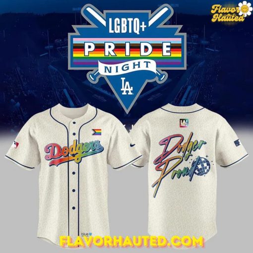 Los Angeles Dodgers LGBTQ+ Pride Night 2025 Special Jersey