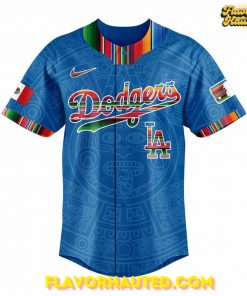 Los Angeles Dodgers Mexican Heritage Night Baseball Jersey