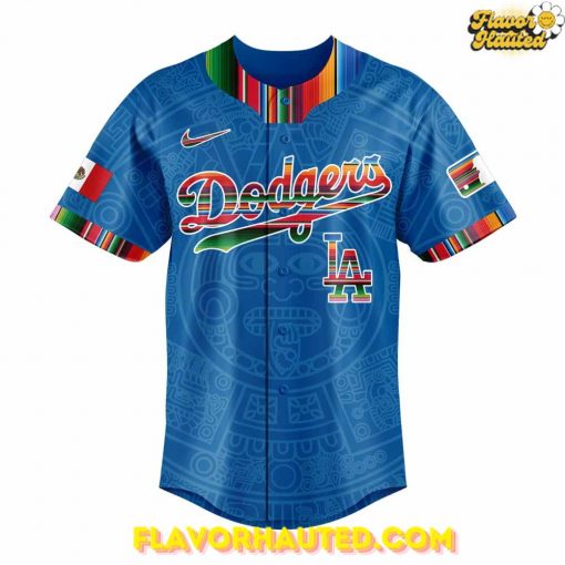 Los Angeles Dodgers Mexican Heritage Night Baseball Jersey
