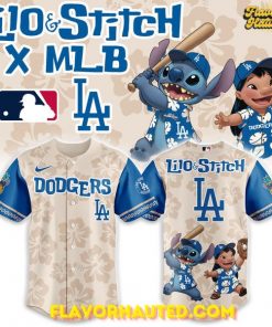 Los Angeles Dodgers x Lilo & Stitch 2025 Special Baseball Jersey