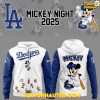 Los Angeles Dodgers x Mickey Mouse Night 2025 Limited Hoodie