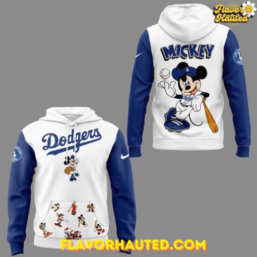 Los Angeles Dodgers x Mickey Mouse Night 2025 Limited Hoodie