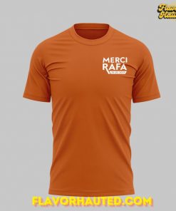 ‘Merci Rafa’ Rafael Nadal Roland Garros Tribute Signature T-Shirt