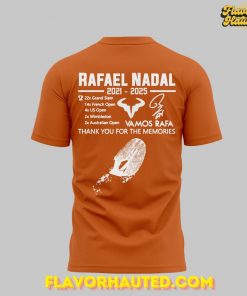 Merci Rafa’ shirts at Rafael Nadal Roland Garros Tribute Signature T Shirt 3