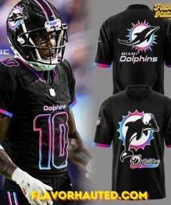 Miami Dolphins NFL Vice City Black Special Football Jersey