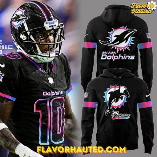 Miami Dolphins NFL Vice City Black Special Hoodie