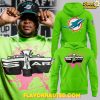 Miami Dolphins NFL x Hell Star Limited Edition Green Hoodie