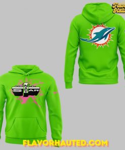 Miami Dolphins NFL x Hell Star Limited Edition Green Hoodie