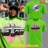 Miami Dolphins NFL x Hell Star Limited Edition Green T-Shirt