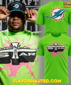 Miami Dolphins NFL x Hell Star Limited Edition Green T-Shirt