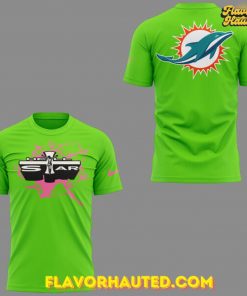 Miami Dolphins NFL x Hell Star Limited Edition Green T-Shirt