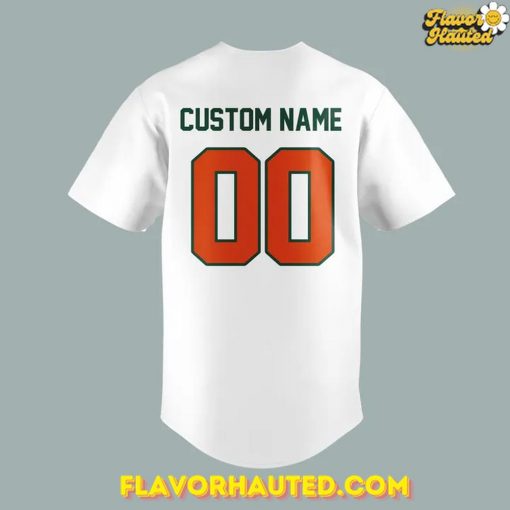 Miami Hurricanes 2025 Custom Limited Edition Baseball Jersey
