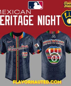 Milwaukee Brewers 2025 Mexican Heritage Night Special Jersey