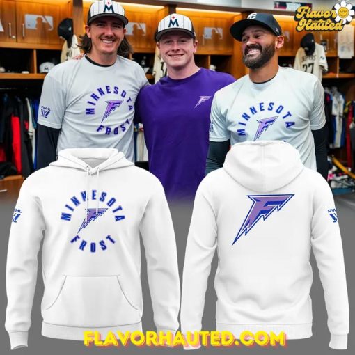 Minnesota Frost 2025 Special Edition White Hoodie