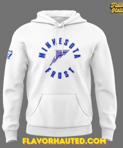 Minnesota Frost 2025 Special Edition White Hoodie