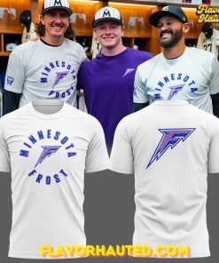 Minnesota Frost 2025 Special Edition White T-Shirt