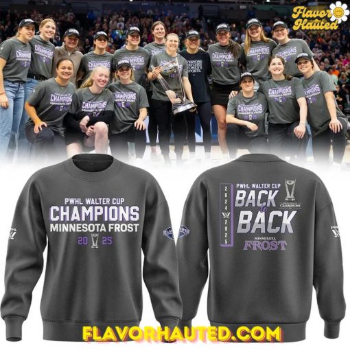 Minnesota Frost 2025 Walter Cup Champions Special Sweatshirt