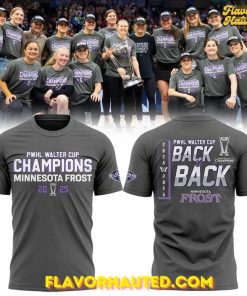 Minnesota Frost 2025 Walter Cup Champions Special T-Shirt