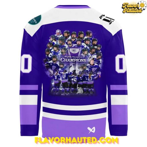 Minnesota Frost Walter Cup Championship 2025 Hockey Jersey