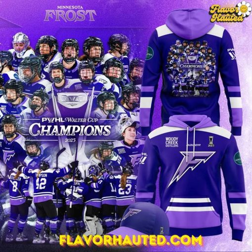 Minnesota Frost Walter Cup Championship 2025 Hoodie
