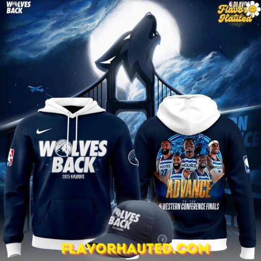 Minnesota Timberwolves 2025 Playoffs Advance Western Conference Finals Hoodie