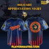Minnesota Vikings 2025 Military Appreciation Night Limited Edition Baseball Jersey